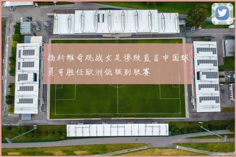 扬科维奇观战女足惨败直言中国球员可胜任欧洲低级别联赛